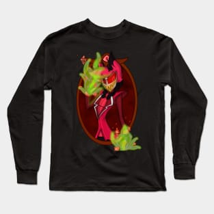 Hazbin Hotel Alastor Portrait Long Sleeve T-Shirt